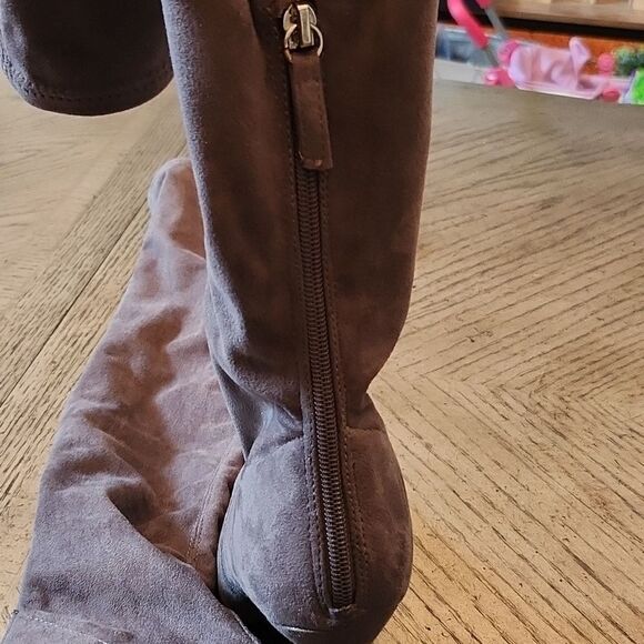 Steve Madden gray Suede high boots size 7 - Picture 6 of 15